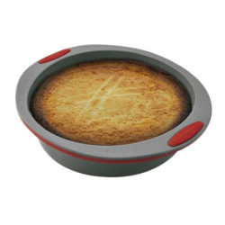 MOLDE SILICONA PLATINO BIZCOCHO Ø23X6CM MC65