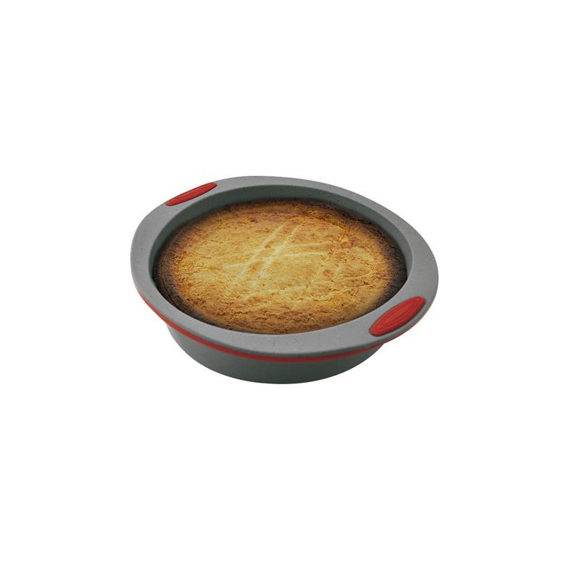 MOLDE SILICONA PLATINO BIZCOCHO Ø23X6CM MC65