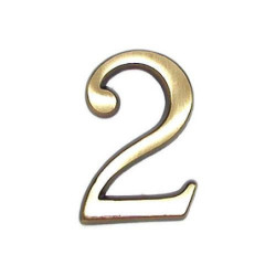 NUMERO LATONADO 50 MM. BERNIAL CUERO- 3