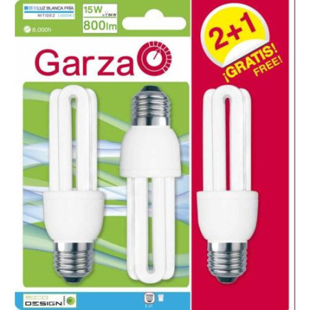 PACK 2 BOMBILLAS 15 W. 4000K E27 400157 PACK 2 BOMBILLAS 15 W. 4000K E27 400157