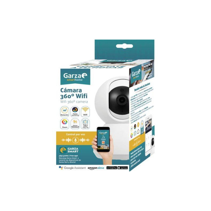 CAMARA VIGILANCIA 360 WIFI 720P HD 401266