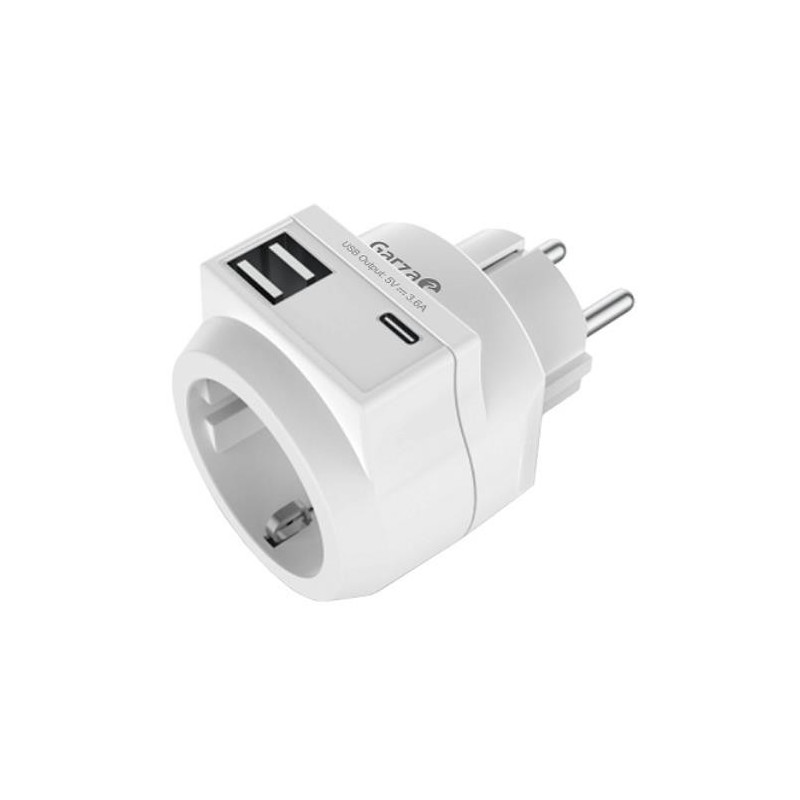 ENCHUFE ADAPTARDOR CON 2 USB Y 1USB-C 420045 ENCHUFE ADAPTARDOR CON 2 USB Y 1USB-C 420045