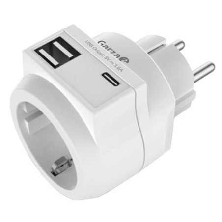 ENCHUFE ADAPTARDOR CON 2 USB Y 1USB-C 420045 ENCHUFE ADAPTARDOR CON 2 USB Y 1USB-C 420045