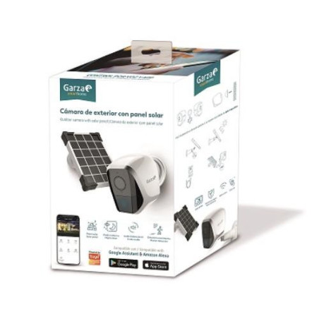 CAMARA WIFI EXTERIR C/BATERIA Y PLACA SOLAR 401365 CAMARA WIFI EXTERIR C/BATERIA Y PLACA SOLAR 401365
