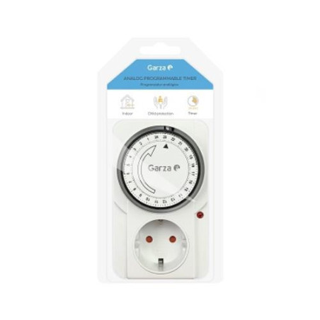 TEMPORIZADOR ANALOGICO 24 HORAS 400600G TEMPORIZADOR ANALOGICO 24 HORAS 400600G