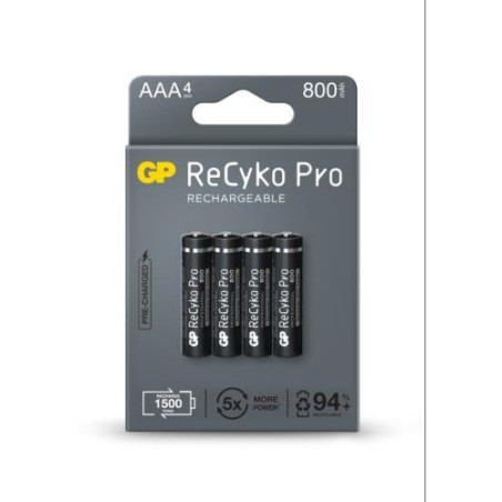 PILA RECARG.PRECARGADA RECYKO PRO LR3-AAA (4 UDS.)