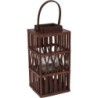 LINTERNA FAROL MADERA 38CM AAE325750