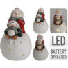FIGURA PAPA NOEL CON ILUMINACION LED 40CM