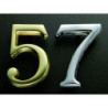 NUMERO LATON/50 NIQUEL SATINADO 1 E31001S