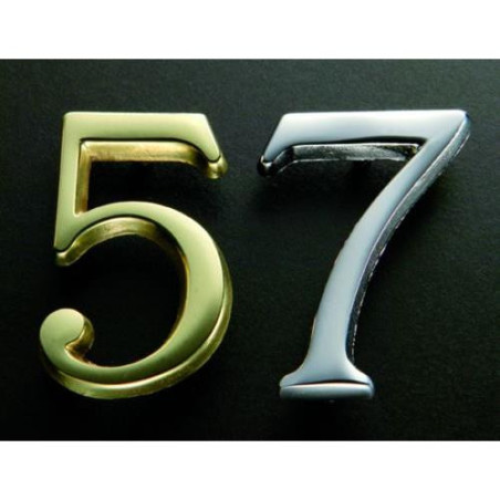 NUMERO LATON/50 NIQUEL SATINADO 2 E31002S