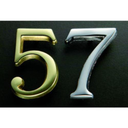 NUMERO LATON/50 NIQUEL SATINADO 4 E31004S