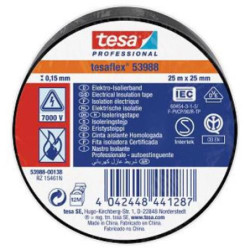 CINTA AISLANTE 25X25 NEGRA 53988-138
