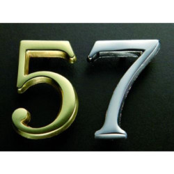 NUMERO LATON/50 NIQUEL SATINADO 7 E31007S