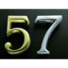 NUMERO LATON/50 NIQUEL SATINADO 7 E31007S