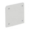TAPA CAJA EMPOTRAR BLANCA MECANISMOS UNIVERSAL