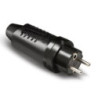 CLAVIJA MACHO TT. 16 AH. 250 V. GOMA NEGRA