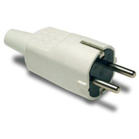 CLAVIJA 4,8 MM. PVC GOMA 16 AH. BLANCA 1104B
