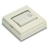 PULSADOR TIMBRE SUPERFICIE 5010 BLANCO