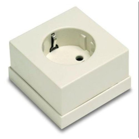 BASE TOMA TIERRA LATERAL SUPERFICIE 5023 BLANCO