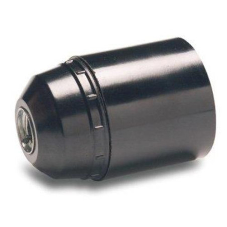 PORTALAMPARAS LISO E-27 NEGRO 161