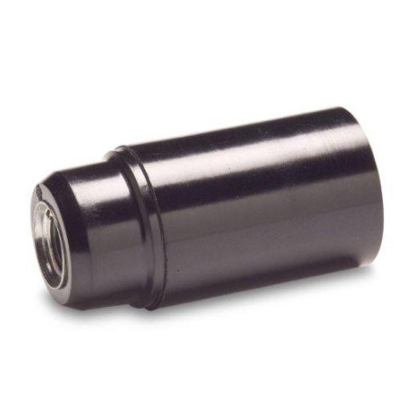 PORTALAMPARAS LISO E-14 NEGRO 461