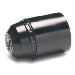 PORTALAMPARAS LISO E-27 NEGRO 161 BLISTER