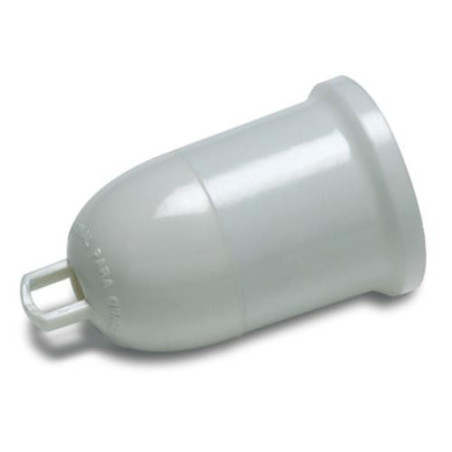 PORTALAMPARAS PARA OBRA E27 BLANCO 175 BLISTER