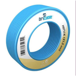 CABLE FLEXIBLE H07V-K AZUL 1X2.5 5M