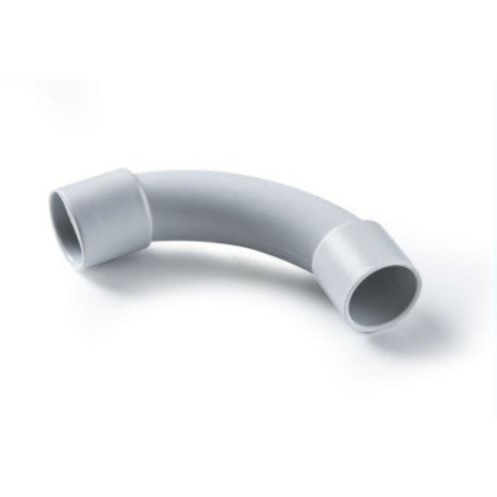 CURVA TUBO PVC RIGIDO 25MM (BOLSA-5 UND)