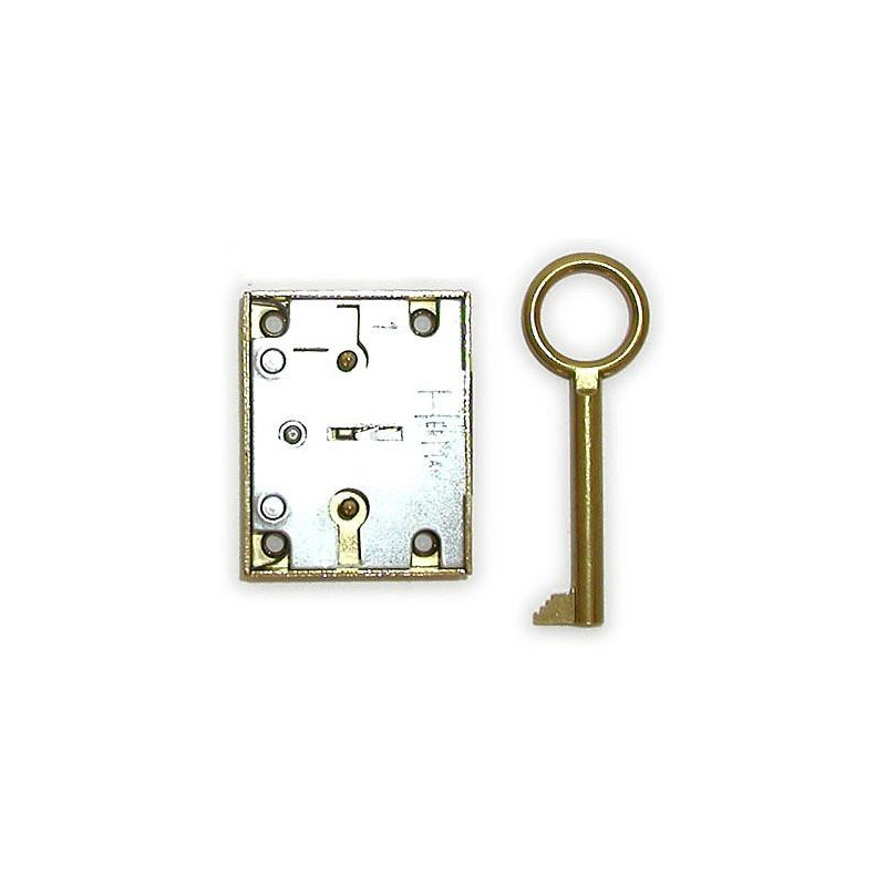CERRADURA SOBREPONER 207-A LATON -25