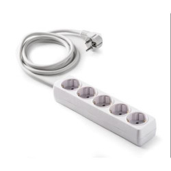 BASE 5 TOMAS/TOMA TIERRA CABLE 1.5 M. 9/505
