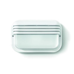 APLIQUE ECOLED HORIZONTAL E27 18 W. BLANCO 4414G