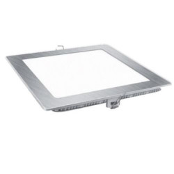 DOWNLIGHT LED 18W. CUADRADO PLATA NEUTRA 22847