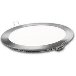 DOWNLIGHT LED 18W REDONDO PLATA FRIA 20808