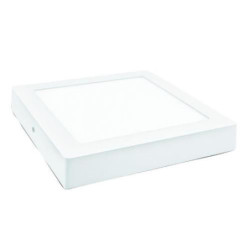 DOWNLIGHT LED 18 W. SUPERFICIE CUADRADO BCA. FRIA