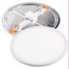 DOWNLIGHT LED EMPOTRAR RDO.AJUST.5/21CM.20W.FRIA