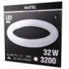 TUBO FLUORESCENTE LED T9 CIRCULAR 40CM 32W FRIA