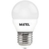 BOMBILLA LED 5 W. ESFERICA E27 LUZ CALIDA 21806