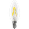 BOMBILLA LED FILAMENTO VELA CALIDA E14 4W 400LM
