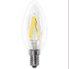 BOMBILLA LED FILAMENTO VELA FRIA E14 4W 400LM