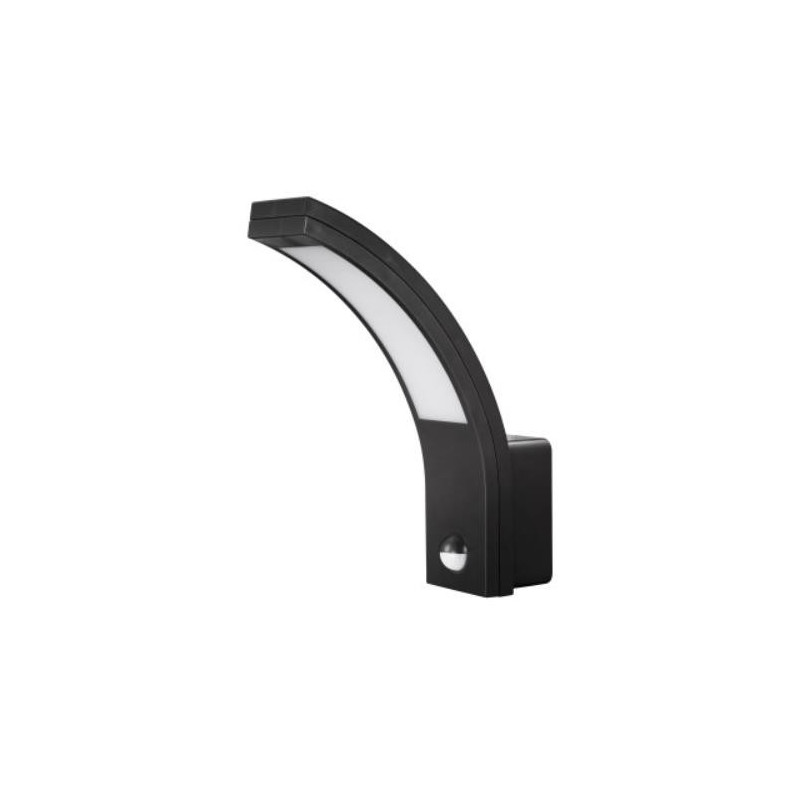 APLIQUE LED SENSOR IP54 NEGRO 10W.N APLIQUE LED SENSOR IP54 NEGRO 10W.N