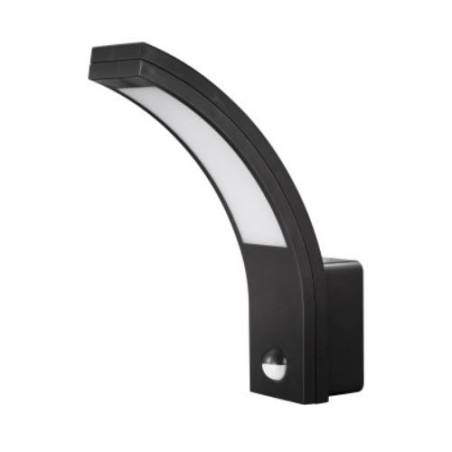 APLIQUE LED SENSOR IP54 NEGRO 10W.N APLIQUE LED SENSOR IP54 NEGRO 10W.N