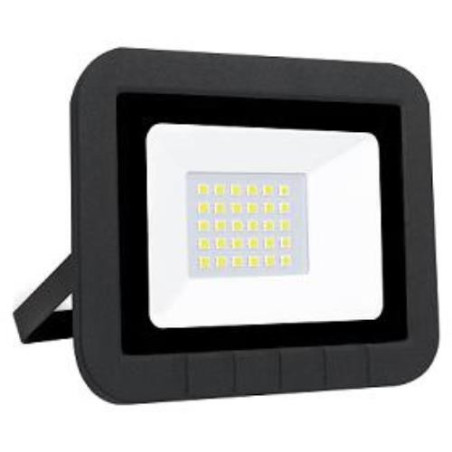 PROYECTOR LED PLANO NEGRO 75W. FRIA 25996
