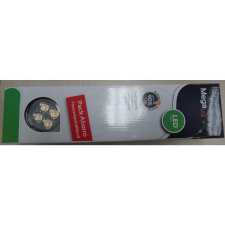 BOMBILLA LED 2 W. CROMO (PACK-3)