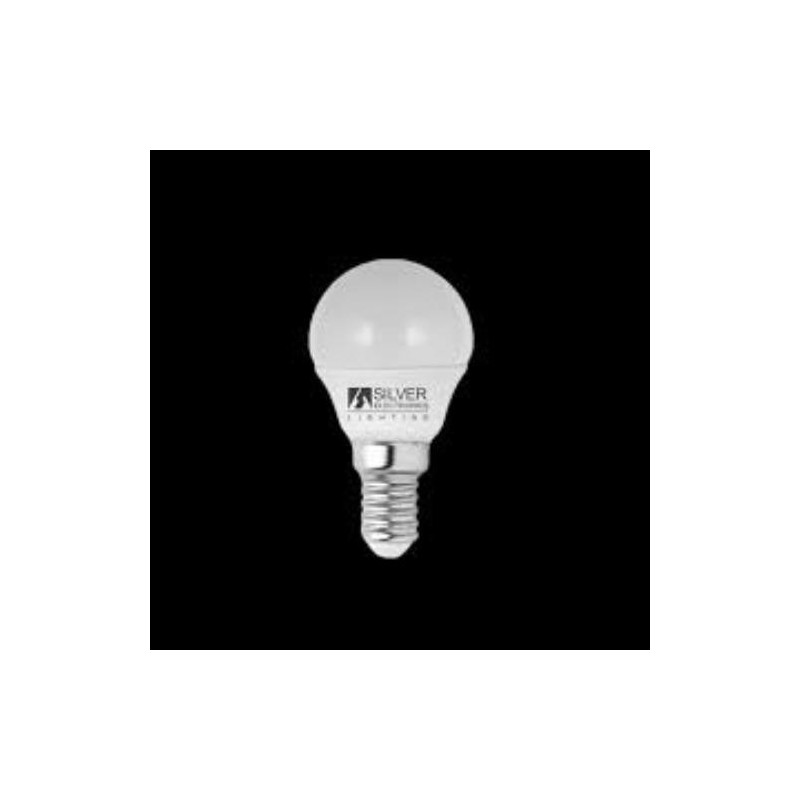BOMBILLA LED ECO ESFERICA E14 600LM 7W 6000K 180