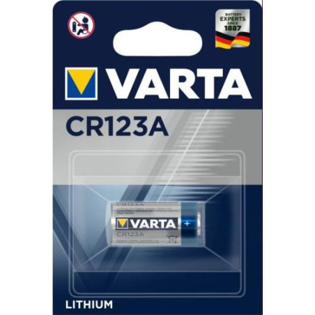 PILA LITIO CR123A VARTA 3V 6205