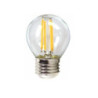 LED ECO FILAMENTO TRANS. ESFERICA 4W E14 3000K
