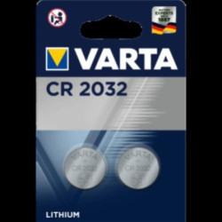 PILA BOTON LITIO 3V (2-UNID) CR2032 6032101402