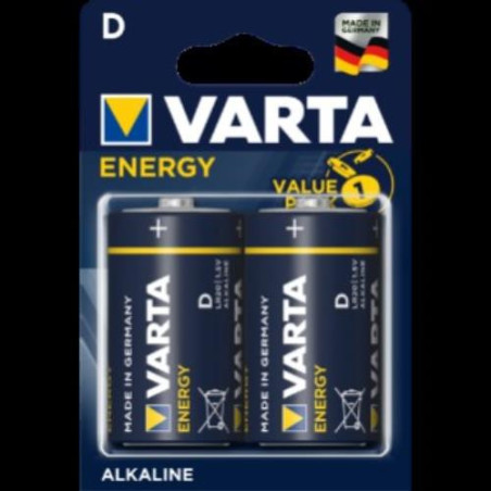 PILA ALCALINA ENERGY LR20 (BL.-2) 04120229412