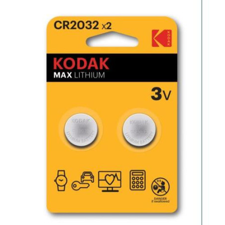 PILA BOTON LITIO KODAK MAX 2032 (BL-2) 30417687
